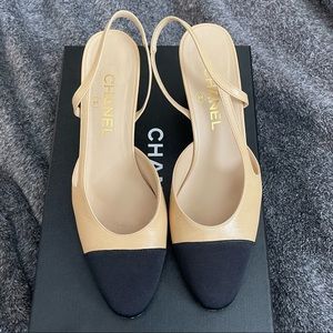 Chanel slingbacks